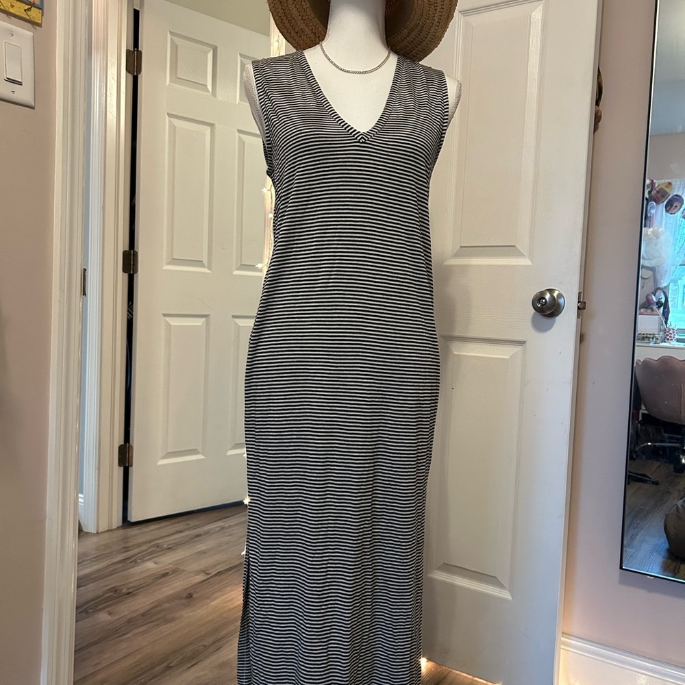 rag & bone Striped Maxi Dress